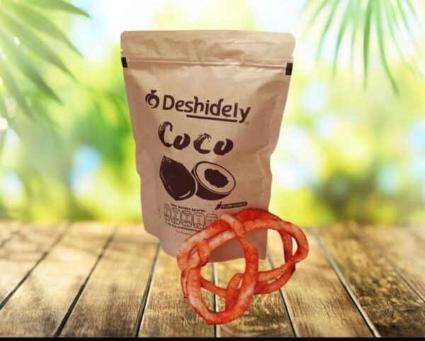 Coco deshidratado enchilado