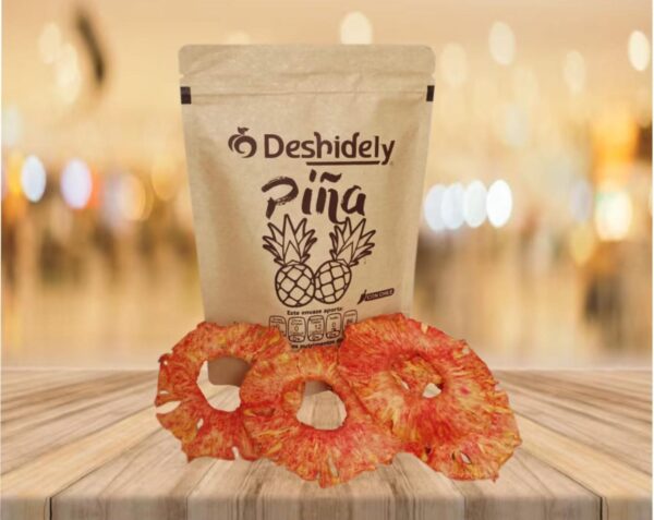Piña deshidratada con chile